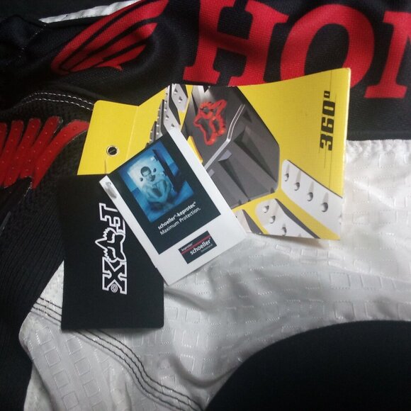NWT Vintage Fox Racing x Honda Motocross Racing Pants - Picture 6 of 12
